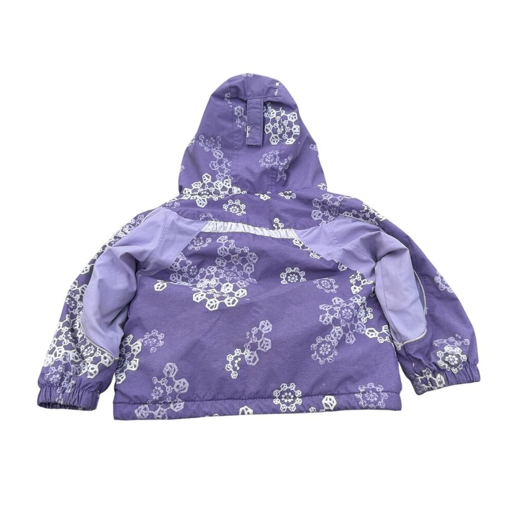 Columbia Toddler Girls Winter Coat - Purple - Size 2T - Picture 2 of 3